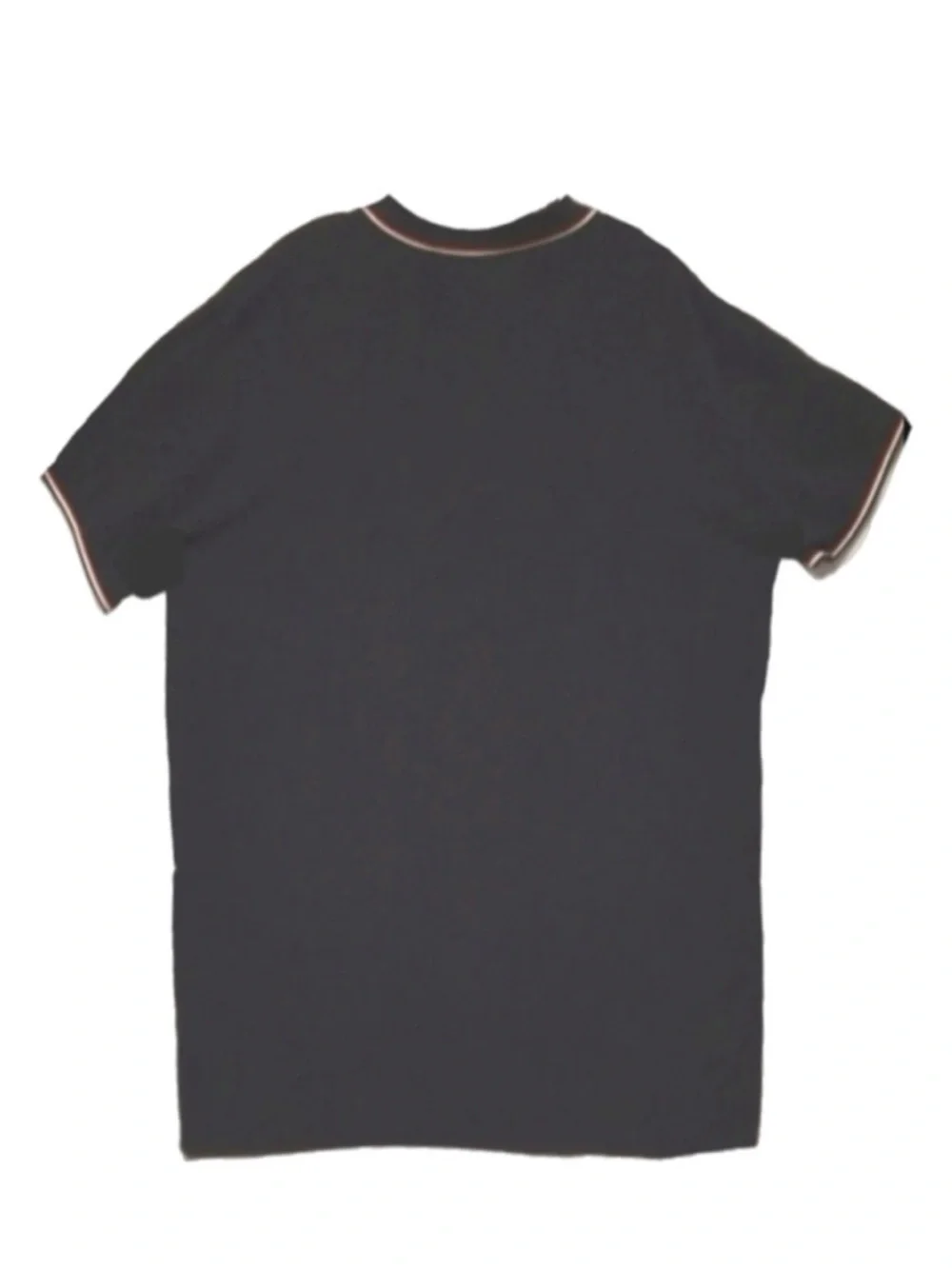 Ralph Lauren Polo Shirt Navy Blue and Red Trim M XL